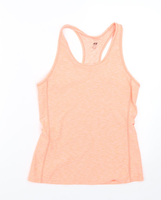 H&M Womens Orange   Basic Tank Size S