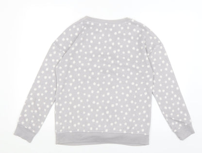 Womens UK Size 8 M&S Grey Pullover Jumper