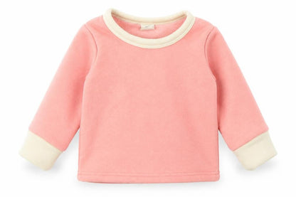 Kacakid Baby Pink   Pullover Jumper Size 9-12 Months