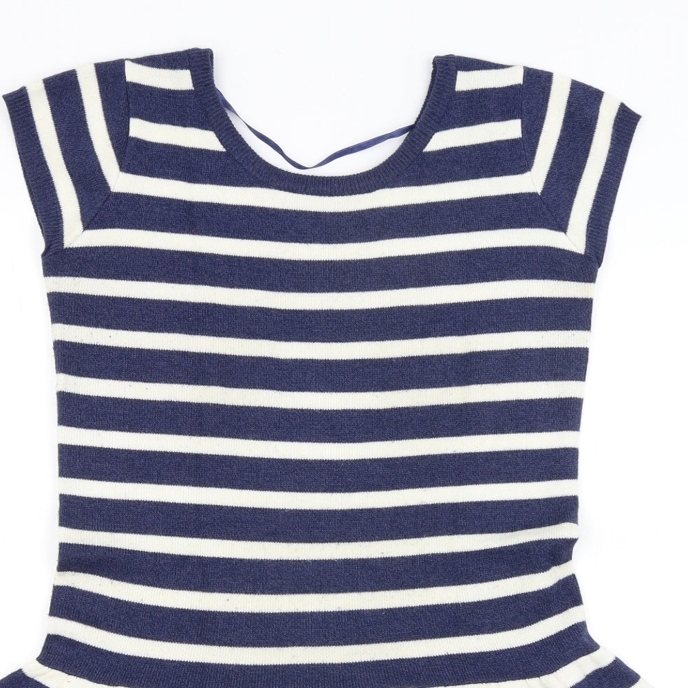 Atmosphere Womens Blue Striped  Mermaid  Size 6