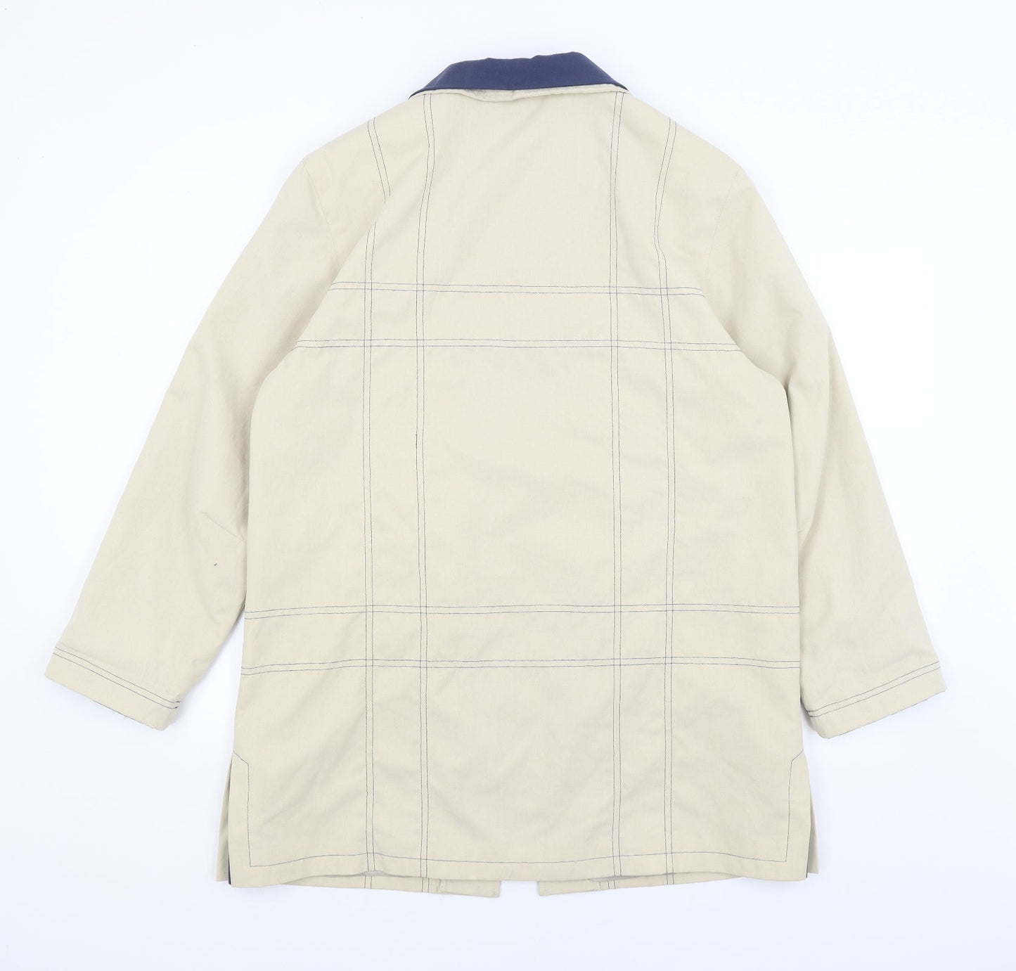 Womens UK Size 12 Bonmarche Beige Overcoat