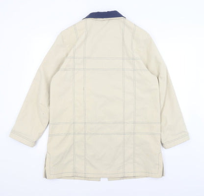 Womens UK Size 12 Bonmarche Beige Overcoat