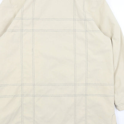 Womens UK Size 12 Bonmarche Beige Overcoat