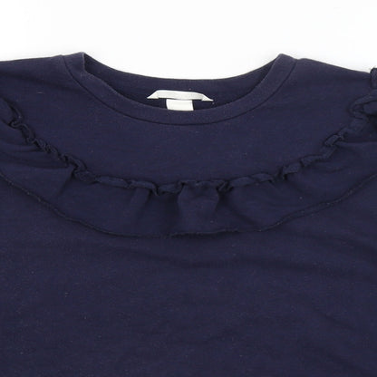 Womens UK Size L H&M Blue Pullover Jumper