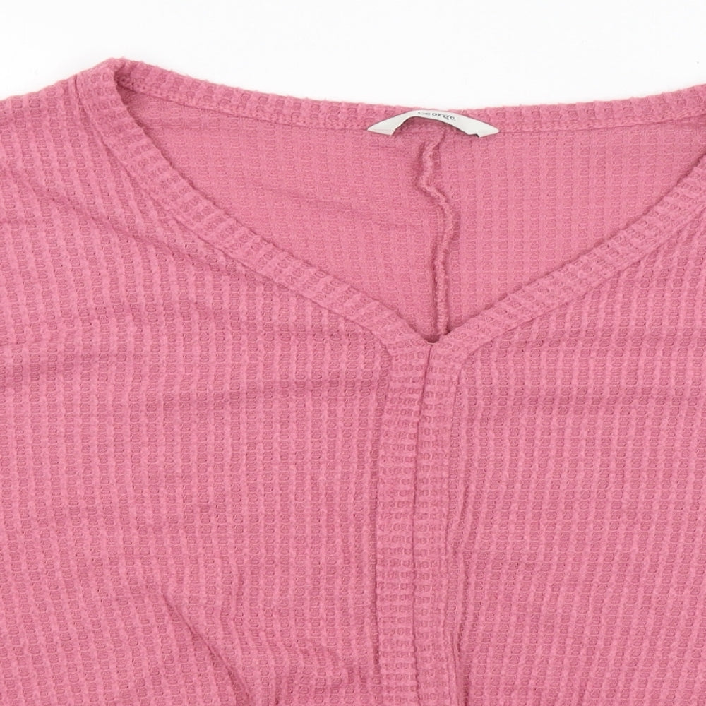 George Womens Pink   Pullover Jumper Size 14