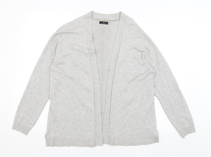 Womens UK Size 14 M&Co Grey Cardigan Jumper