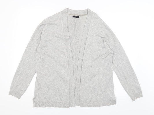 Womens UK Size 14 M&Co Grey Cardigan Jumper