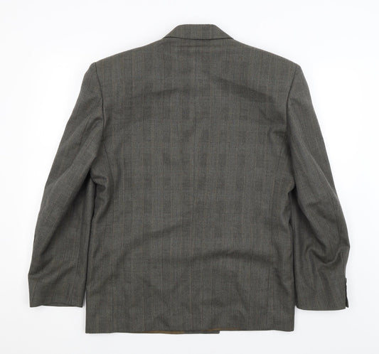 Zini Mens Green   Jacket Blazer Size M