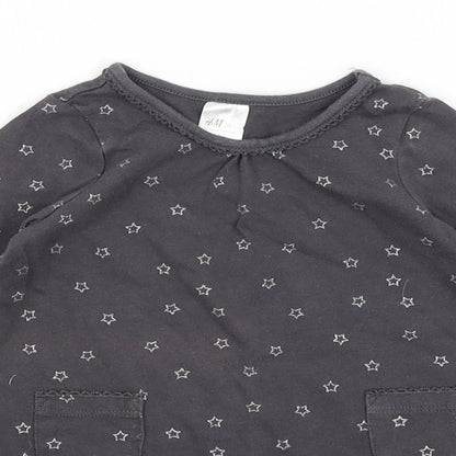 H&M Baby Grey   A-Line  Size 9-12 Months
