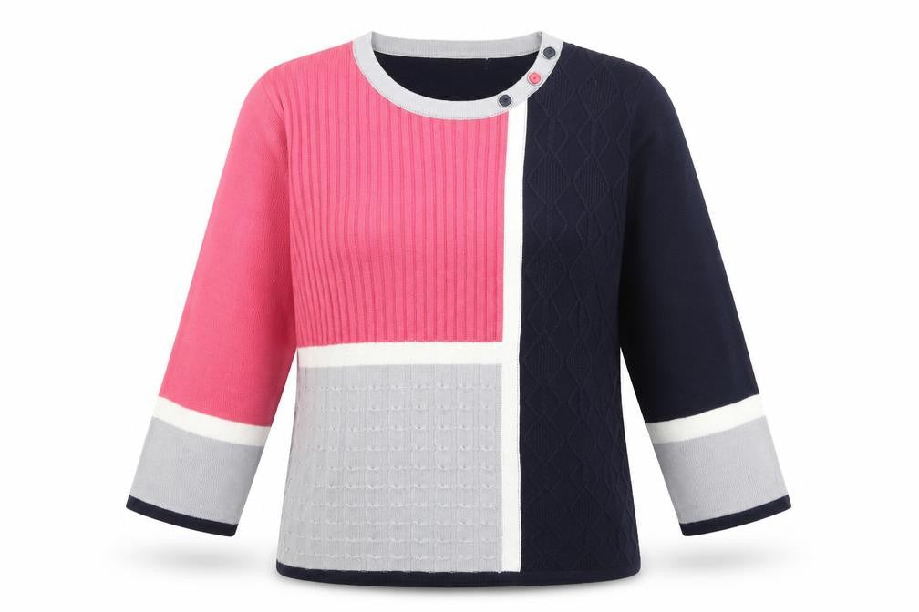 Womens UK Size S Preworn Blue Pullover Jumper