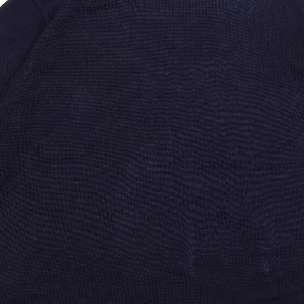 Womens UK Size S Preworn Blue Pullover Jumper