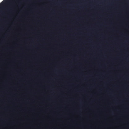 Womens UK Size S Preworn Blue Pullover Jumper