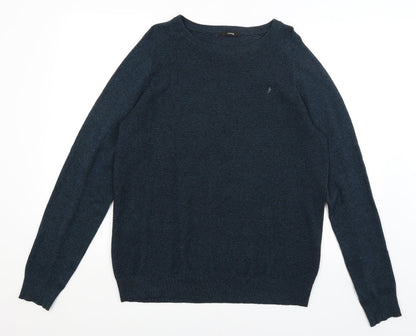 George Mens Blue   Pullover Jumper Size M