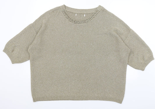 Changes Womens Green   Pullover Jumper Size 32