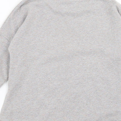 NEXT Girls Grey   Pullover Sweatshirt Size 10 Years  - unicorn