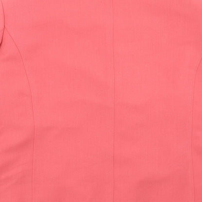 Essential Collection Womens Pink   Jacket Suit Jacket Size 14