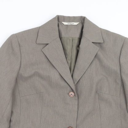 George Womens Beige   Jacket Suit Jacket Size 12