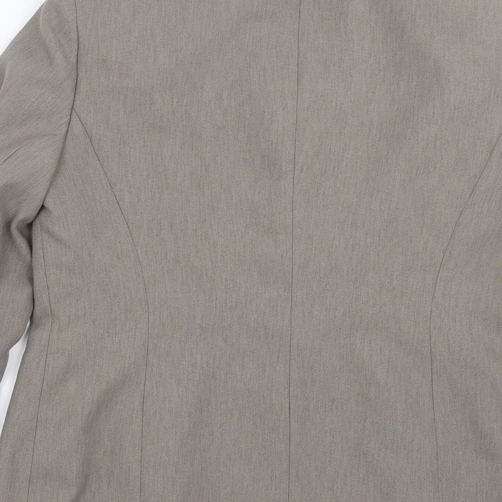 George Womens Beige   Jacket Suit Jacket Size 12