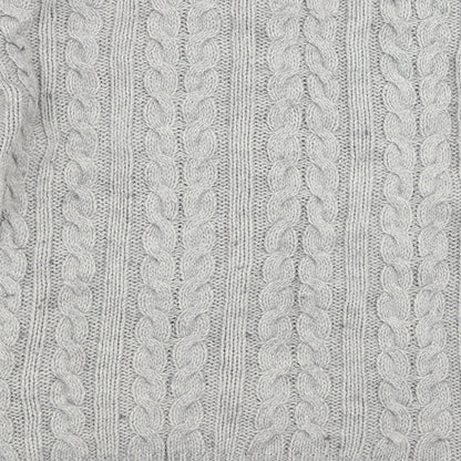 Primark Womens Grey  Knit Pullover Jumper Size S