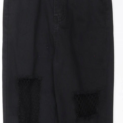 Womens UK Size 6 MISS RJ Extra-Slim Fit Skinny Black Jeans