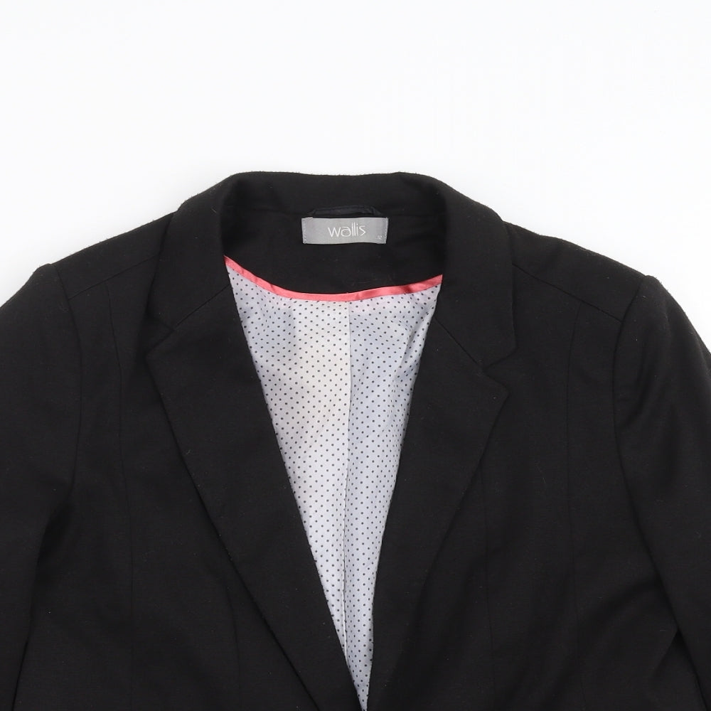 Wallis Womens Black   Jacket Suit Jacket Size 12