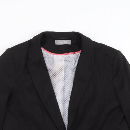 Wallis Womens Black   Jacket Suit Jacket Size 12