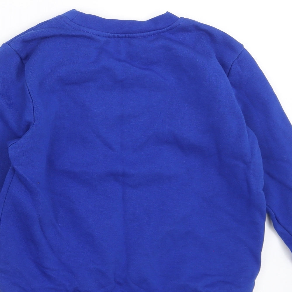 George Boys Blue   Pullover Sweatshirt Size 5-6 Years