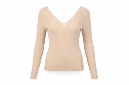Womens UK Size S H&M Beige Pullover Sweatshirt