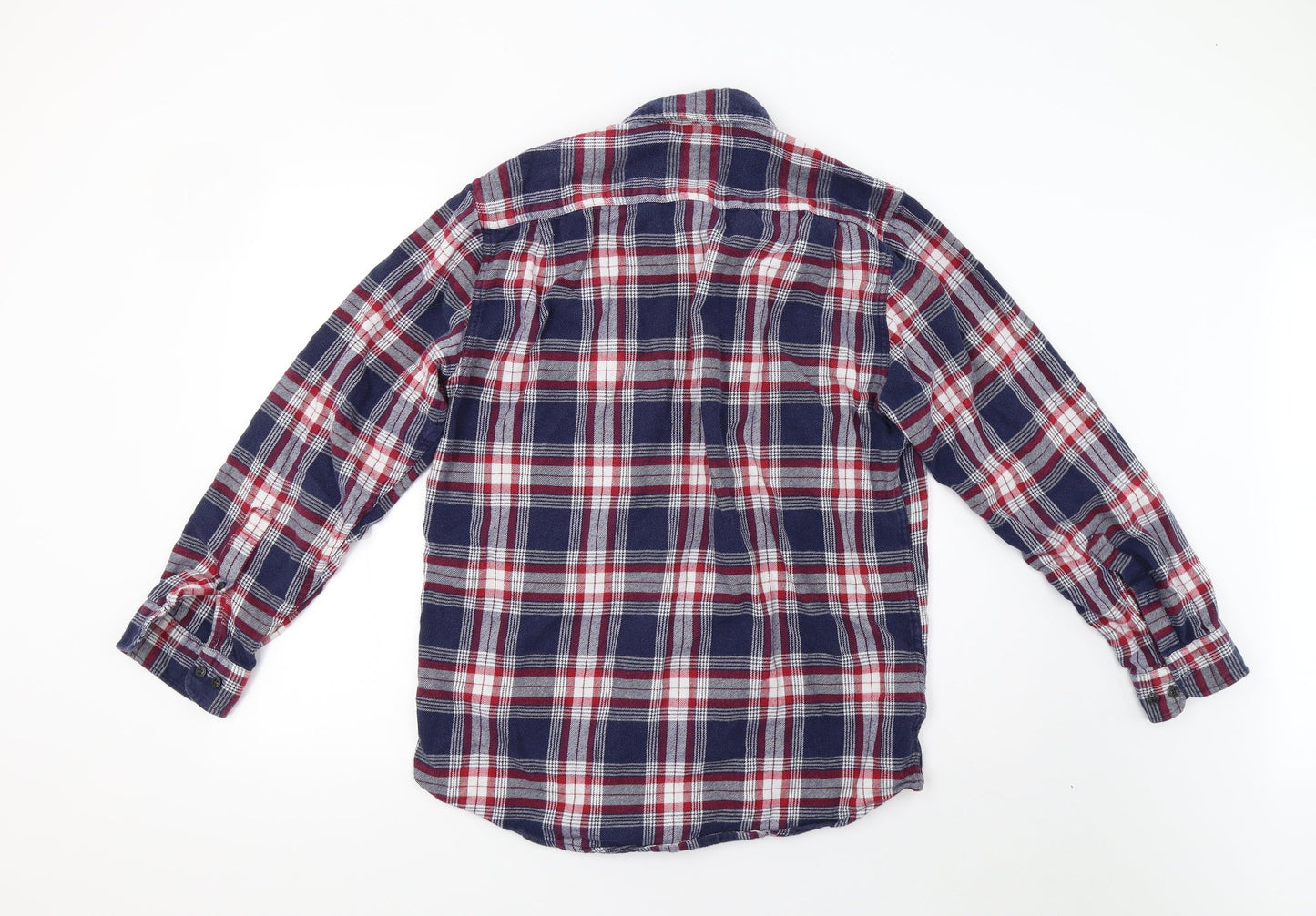 Amazon Mens Red Check   Button-Up Size M