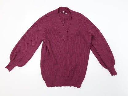 Womens UK Size M NEXT Purple Pullover Sweatshirt
