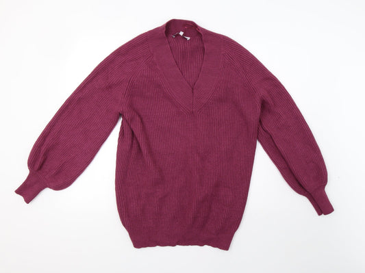 Womens UK Size M NEXT Purple Pullover Sweatshirt