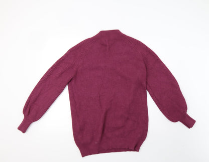 Womens UK Size M NEXT Purple Pullover Sweatshirt