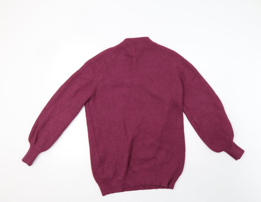 Womens UK Size M NEXT Purple Pullover Sweatshirt