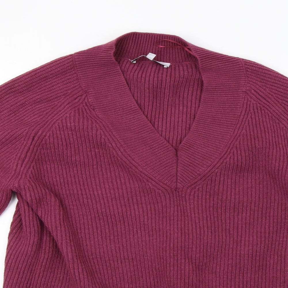 Womens UK Size M NEXT Purple Pullover Sweatshirt