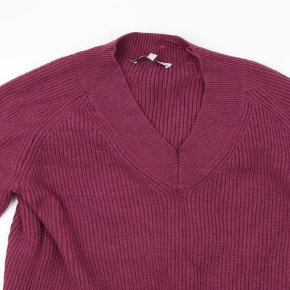 Womens UK Size M NEXT Purple Pullover Sweatshirt