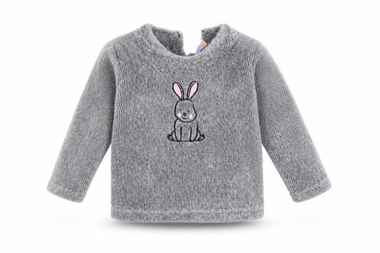 Lily &dan Girls Grey   Babydoll Pyjama Top Size 6-9 Months
