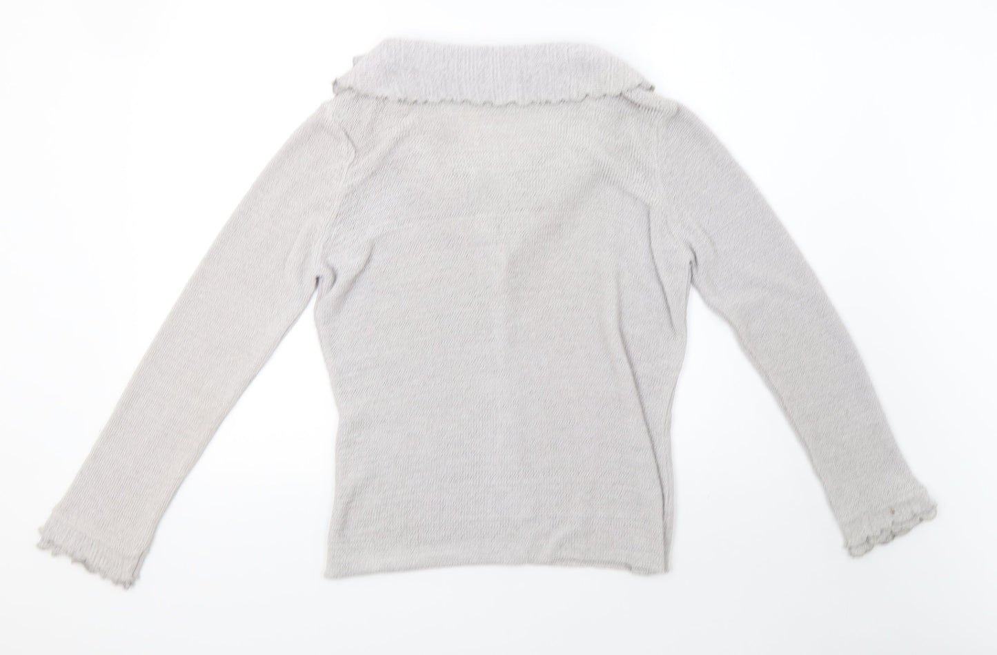 Womens UK Size M Marks and Spencer Grey Cardigan Jumper