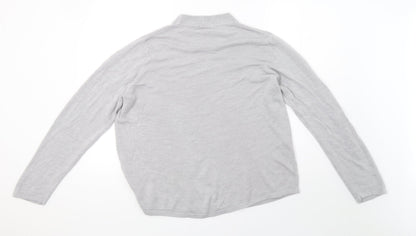 Womens UK Size 22 Marks and Spencer Grey Pullover Sweatshirt