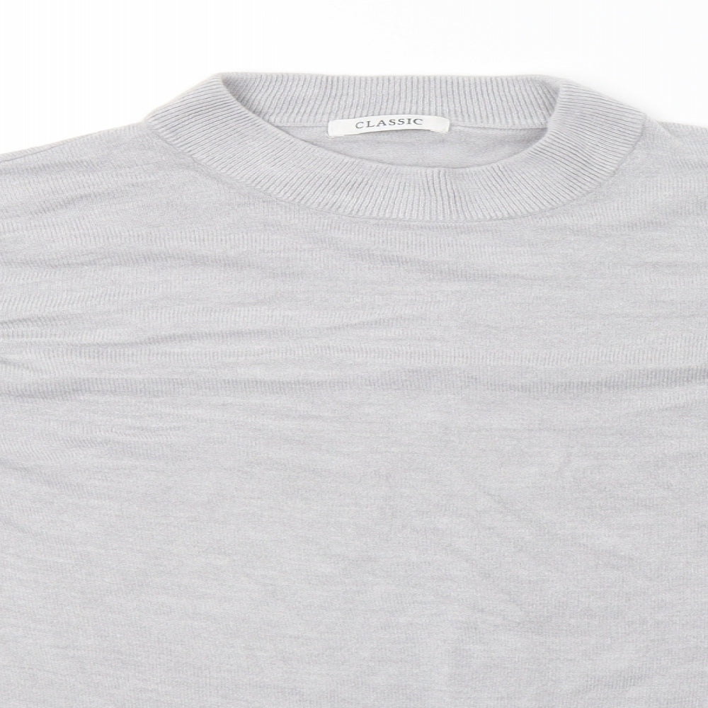 Womens UK Size 22 Marks and Spencer Grey Pullover Sweatshirt