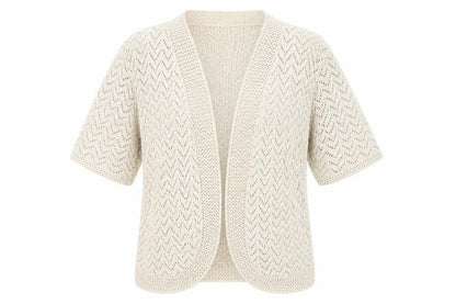 Womens UK Size M Autonomy Beige Cardigan Jumper