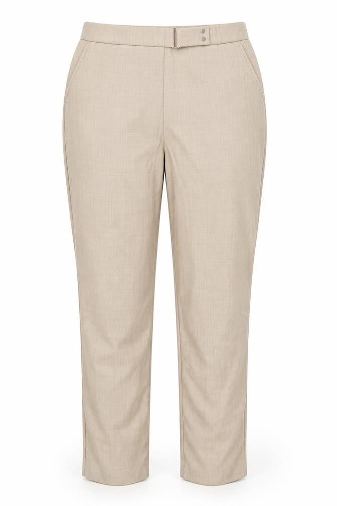 Marks & Spencer Womens Beige   Trousers  Size 14 L32 in