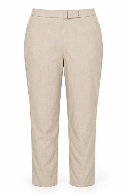 Marks & Spencer Womens Beige   Trousers  Size 14 L32 in