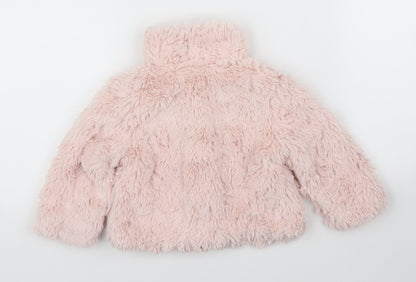 Early Days Girls Pink   Overcoat Coatigan Size 6-9 Months