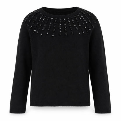 Womens UK Size 8 M&S Black Pullover Jumper