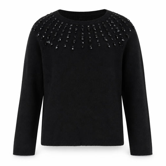 Marks & Spencer Womens Black   Pullover Jumper Size 8