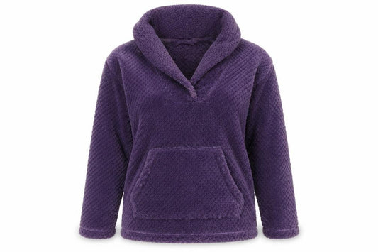 Womens UK Size 8 Nutmeg Purple Pullover Jumper