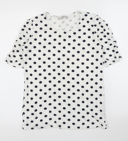 Womens UK Size 10 TU White Basic Blouse