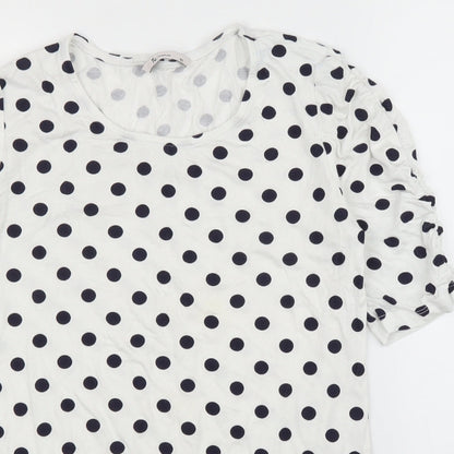 Womens UK Size 10 TU White Basic Blouse