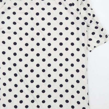Womens UK Size 10 TU White Basic Blouse
