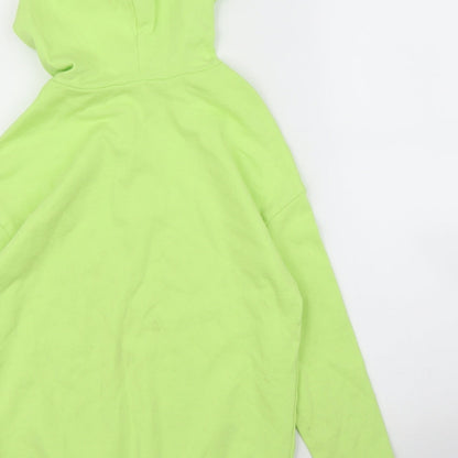 SheIn Girls Green   Pullover Hoodie Size 11 Years